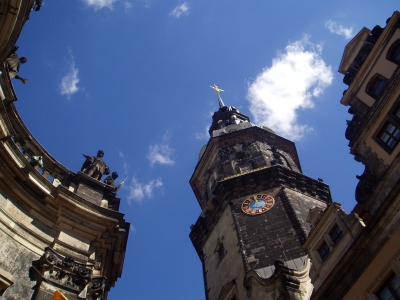 Himmel über Dresden