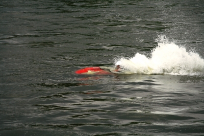 Jetski auf der Donau