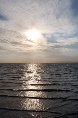 Sonnenuntergang an der Nordsee