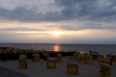 Sonnenuntergang - Cuxhaven Duhnen