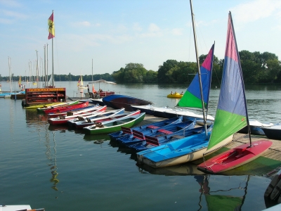 Boote am Maschsee - Hannover