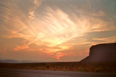 Monument Valley Sonnenuntergang