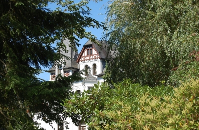 Ansicht einer Villa