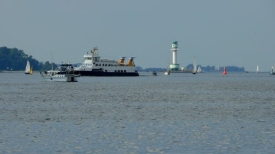 Kieler Förde mit Friedrichsorter Leuchtturm