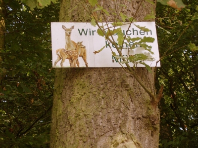 Wir brauchen keinen Müll !