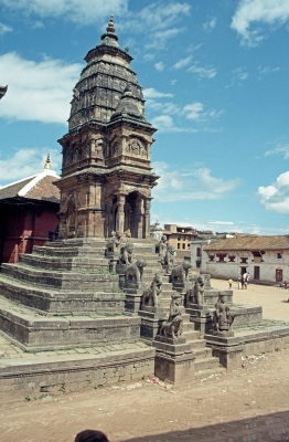 Tempel im Kathmandu Tal