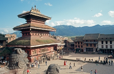 Pagode im Kathmandu Tal
