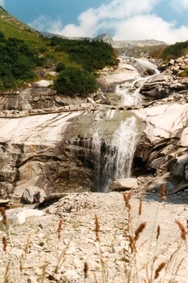 Wasserfall / Aufnahme von 1985