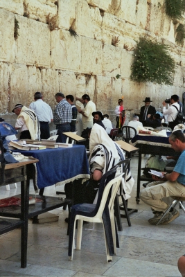 Gebet an der Klagemauer - Jerusalem/Israel