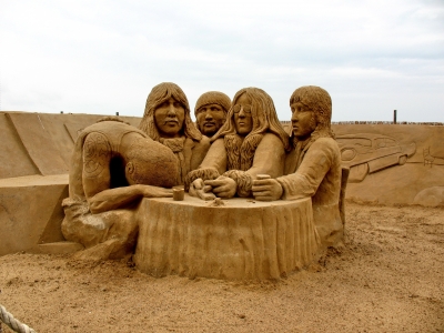 Travemünde Sandworld Beatles