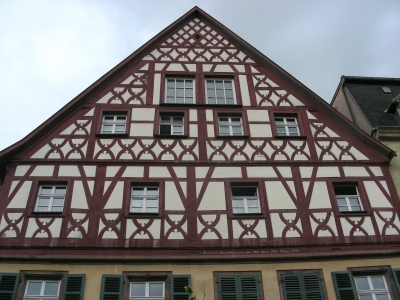 Fachwerkgiebel - Michel Weiß Haus in Kulmbach