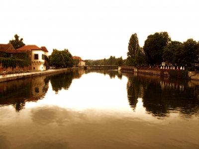 Die Sicht von der Brücke