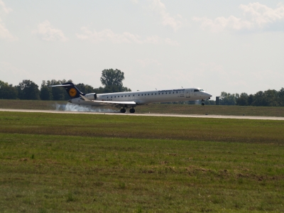 Lufthansa Regional Jet - gelandet -