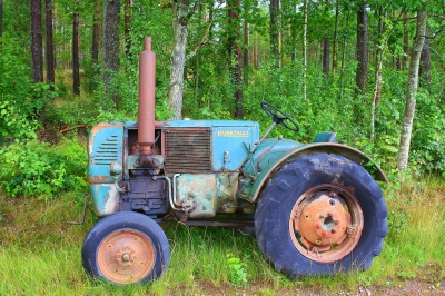 Toller kleiner Traktor