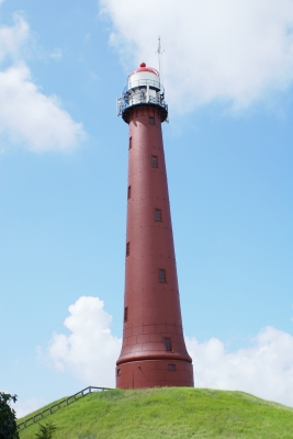 Leuchtturm in IJmuiden, Niederlande