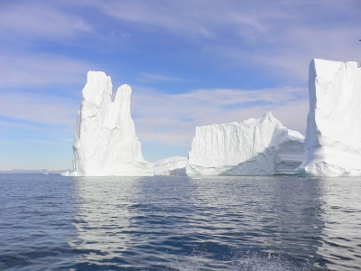 Eisberge in Grönland