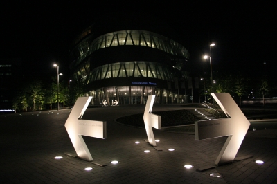 Alle Wege führen zum Mercedes Benz Museum