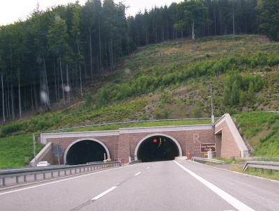 Der Rennsteigtunnel