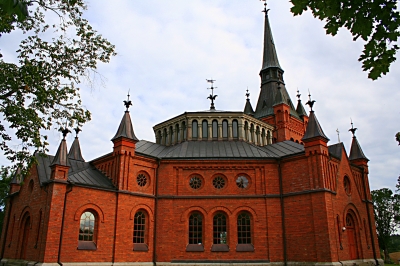 Tolle Kirche in Schweden