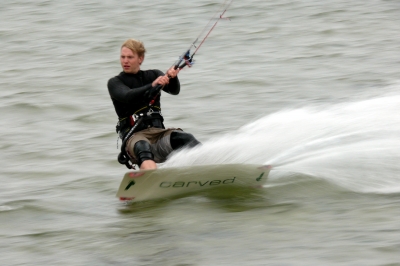 Kite-Surfen auf der Kieler Förde
