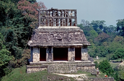 Tempel in Palenque