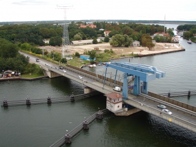 Ziegelgrabenbrücke in Stralsund