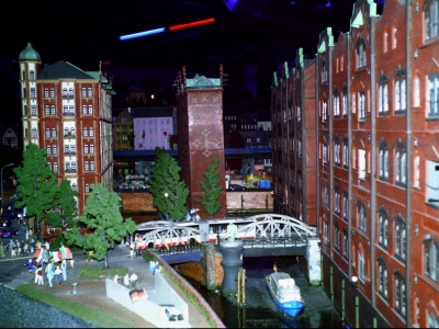 Modell Speicherstadt Hamburg