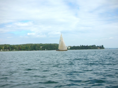 .. ein Segelboot auf dem Bodensee 2