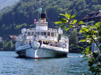 Raddampfer "Vevey" auf dem Genfer See - 2