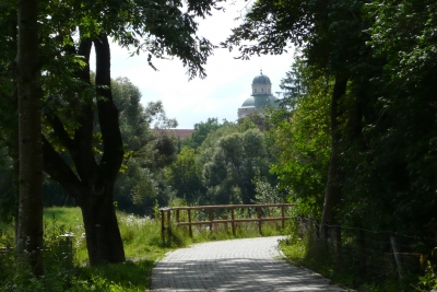 Radweg an der Iller - bei Kempten