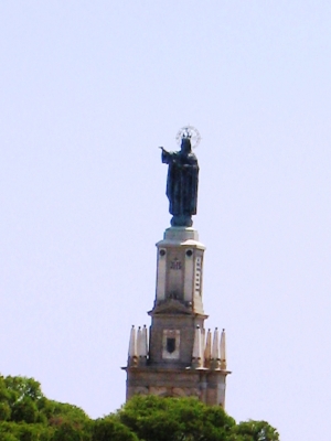 Kloster San Salvador Gottesfigur