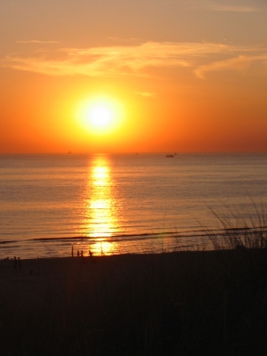 Sonnenuntergang am Meer