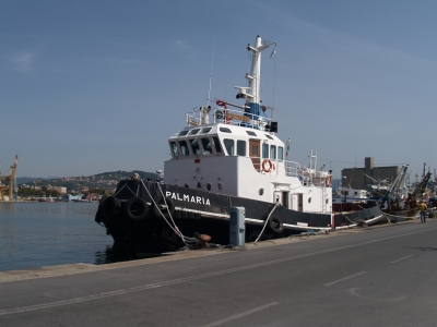 Schlepper "Palmaria" im Hafen von La Spezia