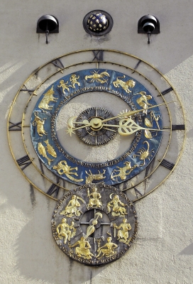 Uhr am Deutschen Museum München