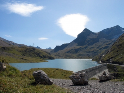 Sanetsch-Pass: Stausee