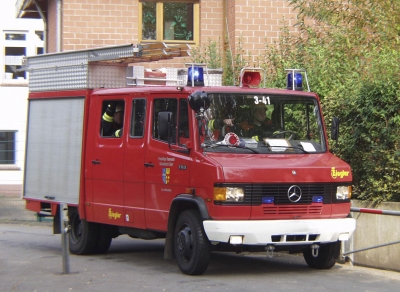 Feuerwehrauto.