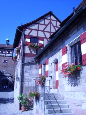 Nürnberger Burg - Hinterhof