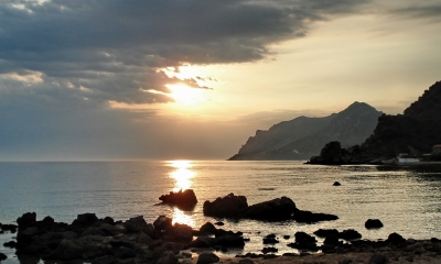 Sonnenuntergang auf Korfu