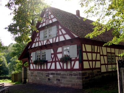 altes Bauernhaus in Kloster Veßra