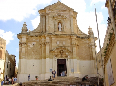 Der Dom von Viktoria - Hauptstadt von Gozo