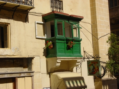 Valetta - Ein landestypischer Balkon