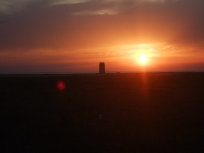 Sonnenuntergang - Turm
