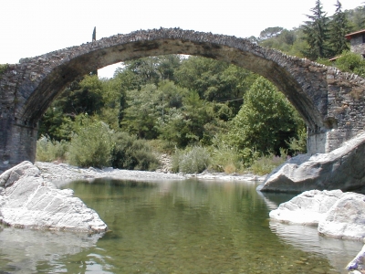 Brücke in Ligurien