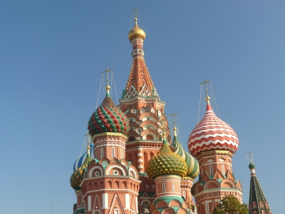 Basilius-Kathedrale am Roten Platz in Moskau