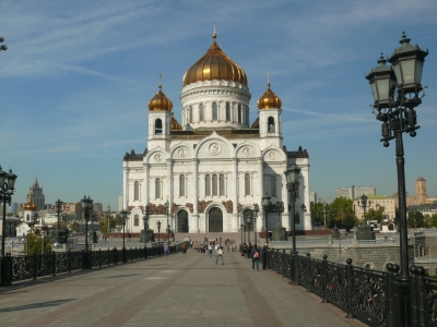 Erlöser-Kathedrale an der Moskwa in Moskau