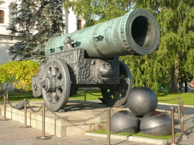 Die Kanone "Zar Puschka"