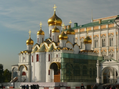 Die Mariä-Verkündigungs-Kathedrahle im Moskauer Kreml