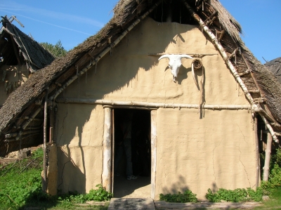 Haus aus der Steinzeit