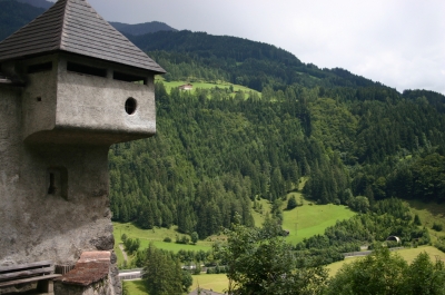 Ausblick von der Burg Werfen