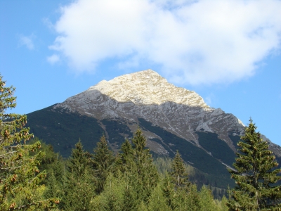 Berg im Schatten